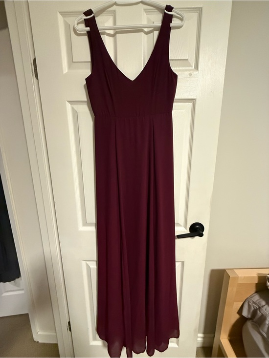 Show Me Your MuMu Dresses & Skirts - Show Me Your MuMu Burgundy V-Neck Maxi Dress